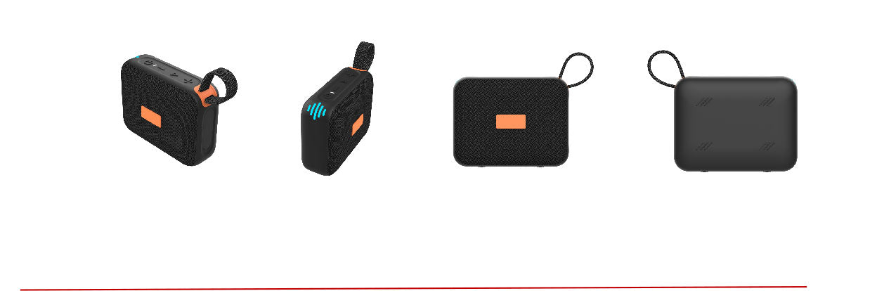 IPX7 outdoor wireless BT speaker