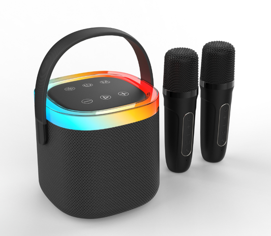 Portable Karaoke Speaker Dual Microphone